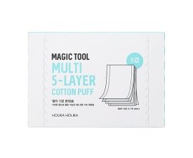 Многослойные хлопковые салфетки Magic Tool Multi (5-Layer) Cotton Puff 80 шт