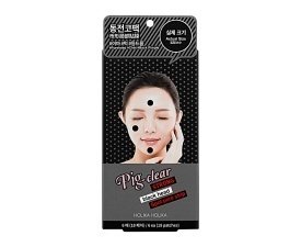 Lokāli plāksteri poru attīrīšanai Pig Nose Clear Strong Blackhead Spot Pore Strip (6 gab)