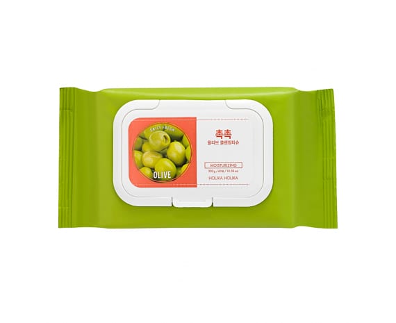 Очищающие салфетки с маслом оливы Daily Fresh Olive Cleansing Tissue