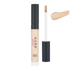 Šķidrs, maskējošs konsīleris Hard Cover Liquid Concealer 01 Warm Ivory