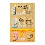 Набор средств для очистки пор Pig Nose Clear Black Head 3-Step Kit (Honey Gold)