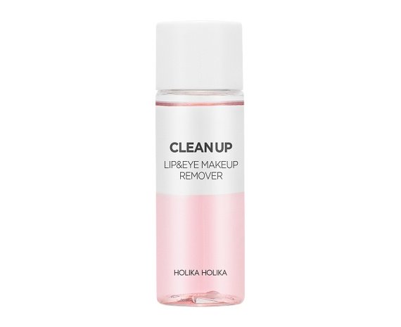 Двухфазная жидкость для снятия макияжа с области глаз и губ Clean Up Lip & Eye Makeup Remover 100 ml