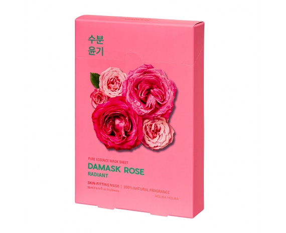 Комплект тканевых масок Pure Essence Mask Sheet - Damask Rose (5 шт)