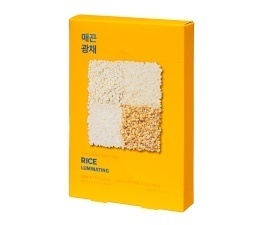 Auduma sejas masku komplekts Pure Essence Mask Sheet - Rice (5 gab)
