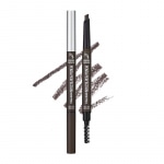 Карандаш для бровей Wonder Drawing Penta Perfection Brow Pencil 01 Dark Brown