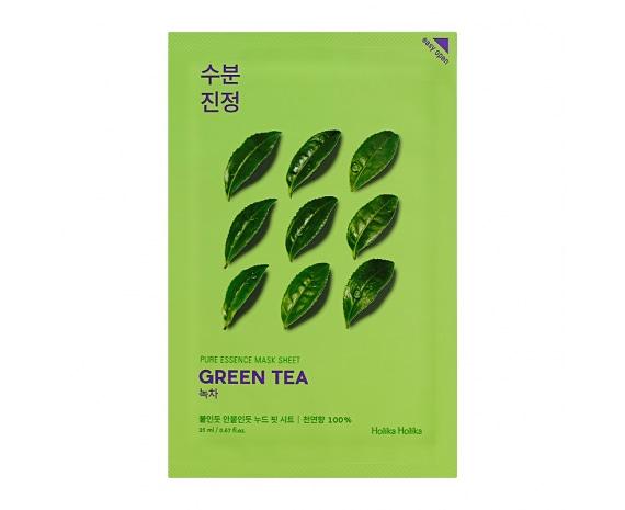Тканевая маска Pure Essence Mask Sheet - Green Tea