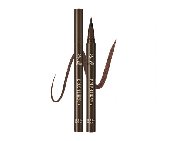 Стойкая подводка-кисть Tail Lasting Brush Liner 02 Dark Brown