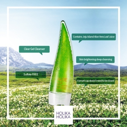 Attīrošās putas Aloe Cleansing Foam 150ml (2444)