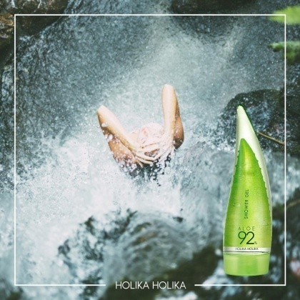 Dušas želeja Aloe Clean Water Formula 92% Shower Gel 55ml (2607)