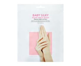 Mīkstinoša maska rokām ​​Baby Silky Hand Mask Sheet