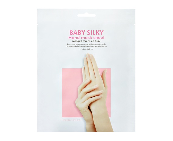Pehmendav kätemask Baby Silky Hand Mask Sheet