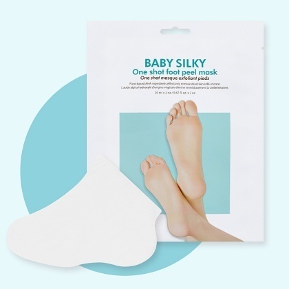 Pīlinga zeķes Baby Silky One Shot Foot Peel Mask (5002)