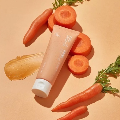 Nomierinoša sejas maska Pure Essence The Vegan Carrot Jelly Cool Calming Mask (5016)