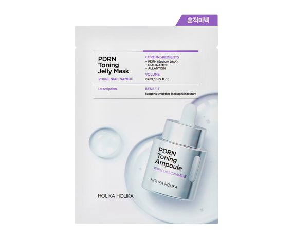 Sejas maska PDRN Toning Jelly Mask