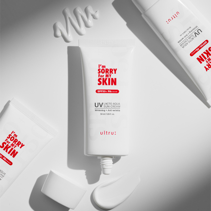 Saules aizsardzības krēms I'm Sorry For My Skin Lacto Aqua Sun Cream (5168)