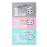 Pooride kolmeastmeline puhastusvahend Holika Holika Pig Nose Clear Black Head 3-Step