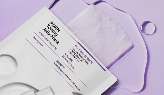 Sejas maska PDRN Toning Jelly Mask
