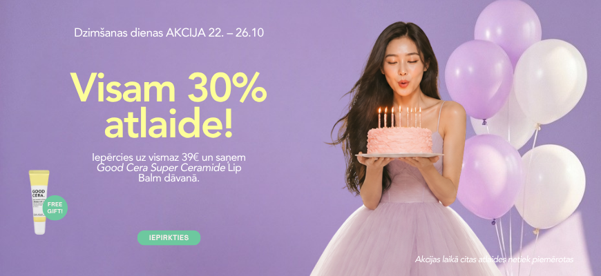  HOLIKA HOLIKA birthday SALE 22.-26.10 30% off