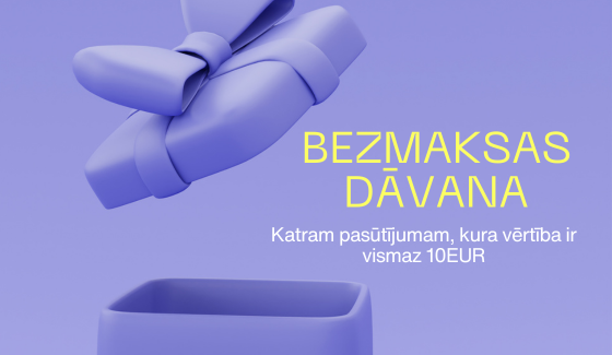 Free gift from 10EUR