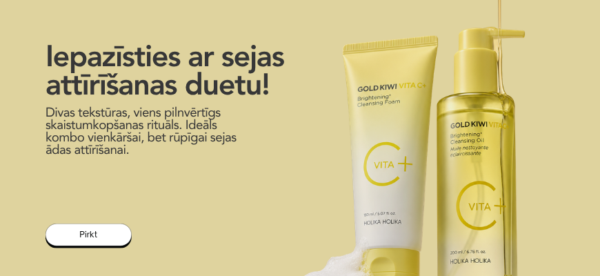 HOLIKA HOLIKA double cleansing duo Gold Kiwi