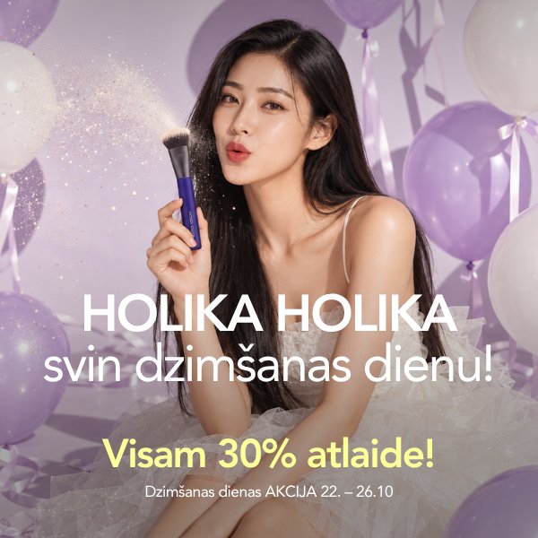  HOLIKA HOLIKA birthday SALE 22.-26.10 30% off