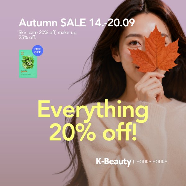 Holika Holika s&uuml;giskampaania!